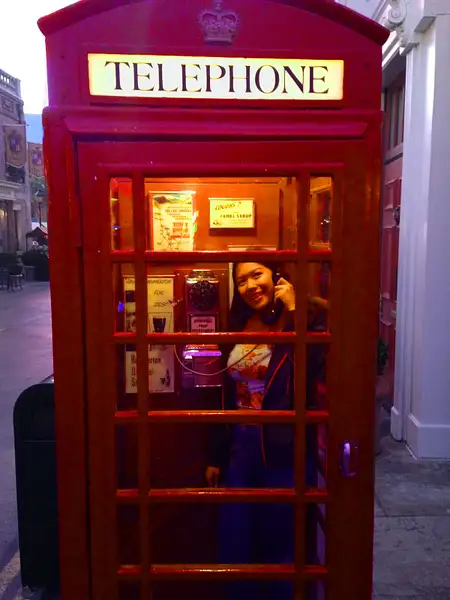 phone booth edit by JustineSaldana
