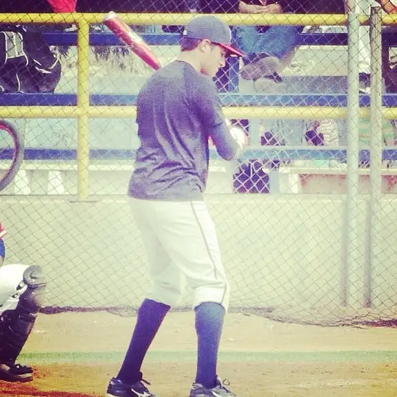 this is me playing baseball. baseball is everithing for...
