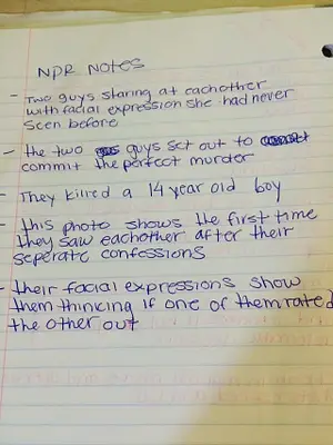 NPR Notes