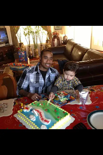 UNCLE AND HIS SON BIRTHDAY by Marquise
