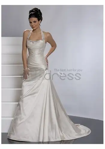 Strapless-Wedding-Dresses-splendid-pretty-hot-sell-strapl...
