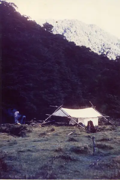 Deer Cullers camp. Near Mt Cullen. by Photogenics