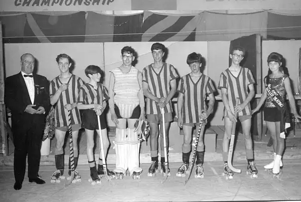 Roller Hockey 1967 by Photogenics
