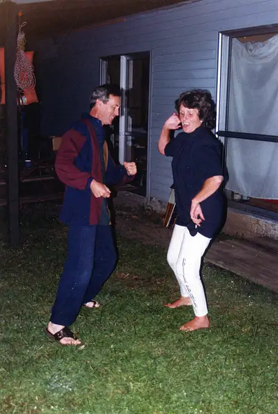Max and Trish dancing at Whangamata? by Photogenics
