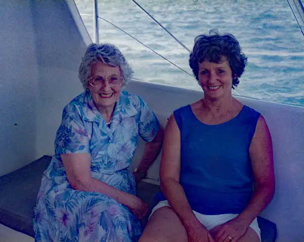 Mum and I on Coastalaire by Photogenics