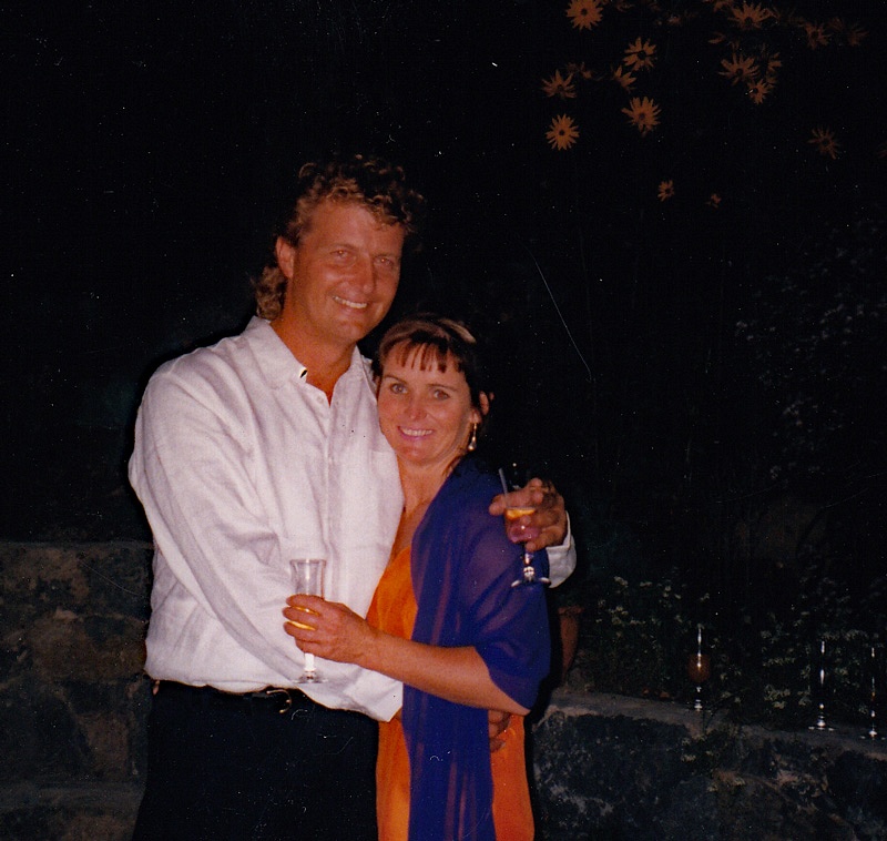 Matt and Wendy at Sue and Kim's wedding 1999
