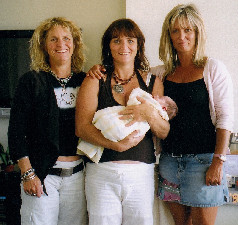 Kaz, Wendy and Jade with Suz