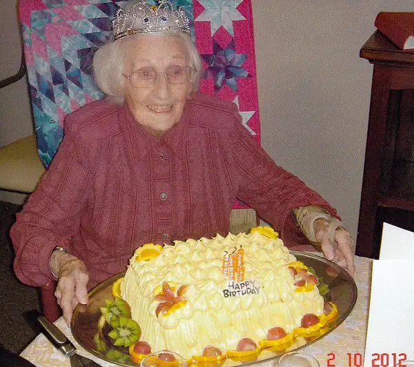 Mum at 103 by Photogenics