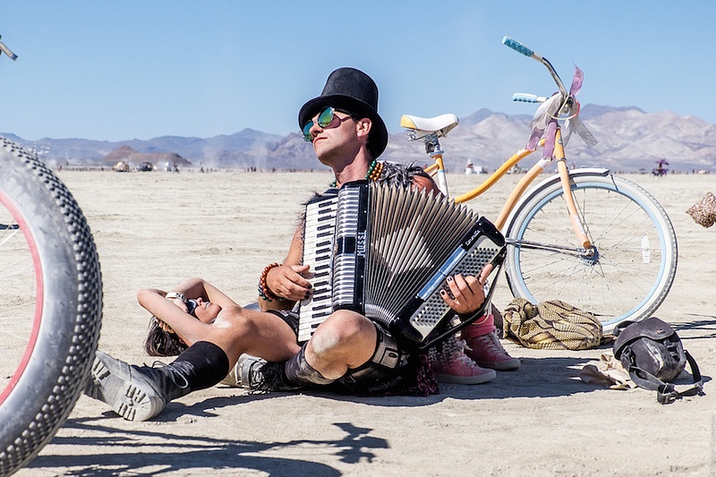 Burning Man 2015 - Accordion