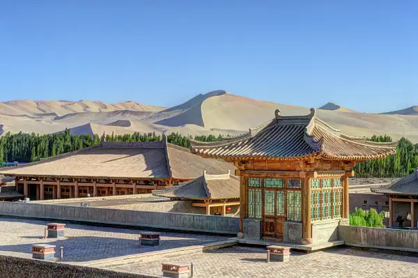 Hotel of the Dunes (Dunhuang) by Aurelia