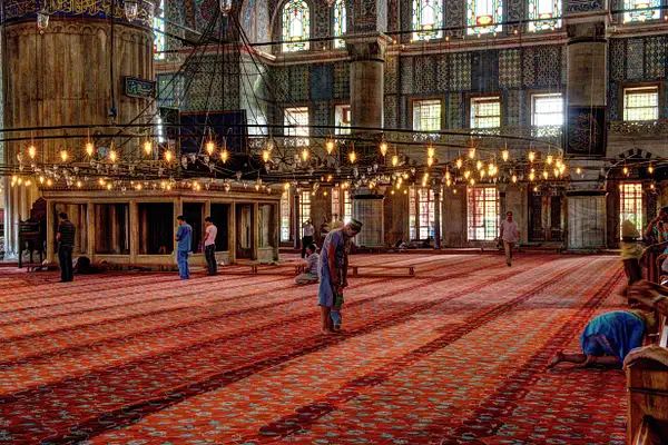 The Blue Mosque (Istanbul) by Aurelia
