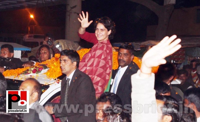 Congress star campaigner Priyanka Gandhi (17)