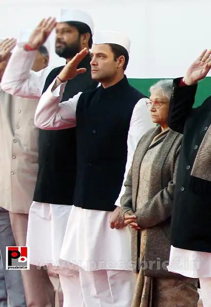 Rahul Gandhi at Congress’ 128th foundation day...