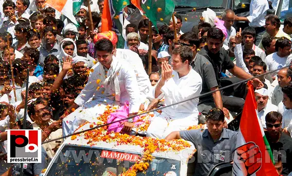Rahul Gandhi’s roadshow at Alwar in Rajasthan (4) by...