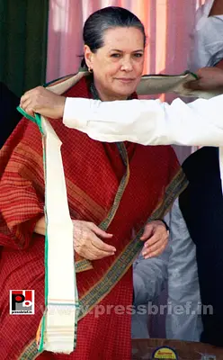 Sonia Gandhi at West Bengal