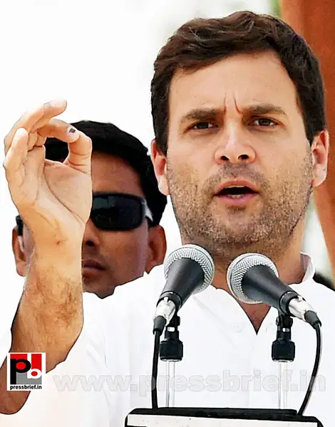 Rahul Gandhi addresses rally in Amethi (6) by Pressbrief...