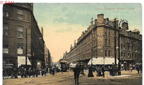 Great Junction Street by Stuart Alexander Hamilton