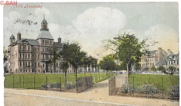Leith Academy pre 1907 by Stuart Alexander Hamilton
