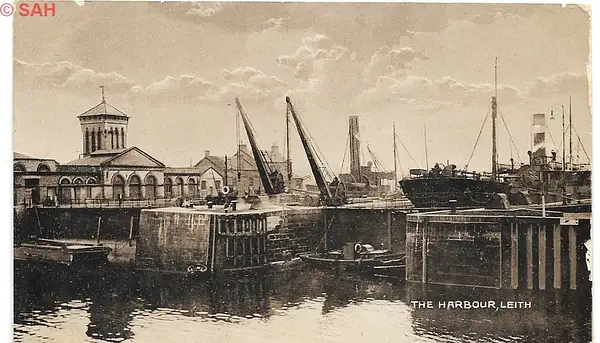 Leith Docks by Stuart Alexander Hamilton