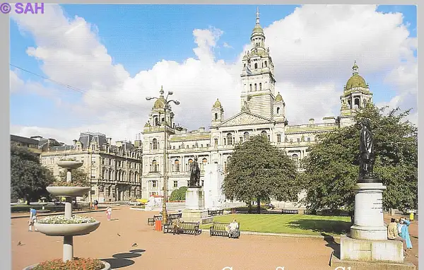 City Chambers & George Square, Glasgow by Stuart...