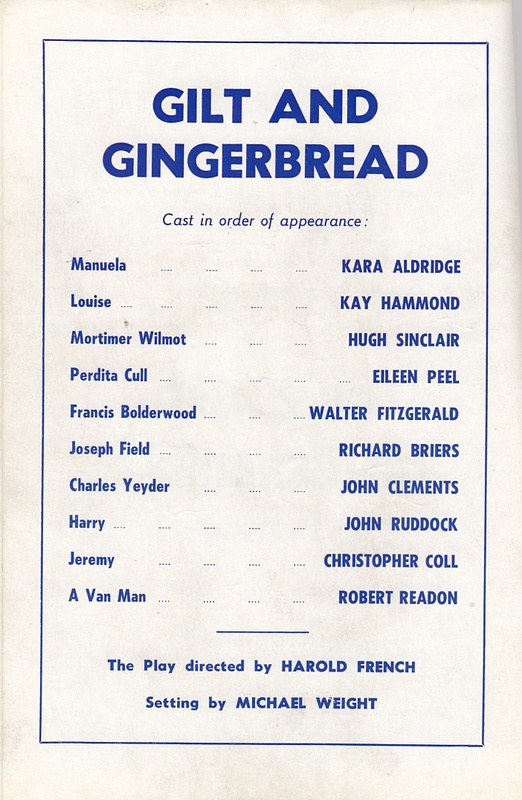 Gilt and Gingerbread 1959