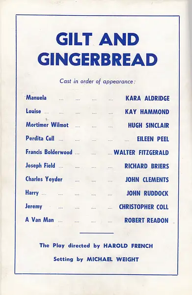 Gilt and Gingerbread 1959 by Stuart Alexander Hamilton