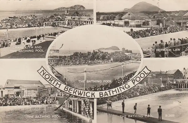 North Berwick bathing pool by Stuart Alexander Hamilton