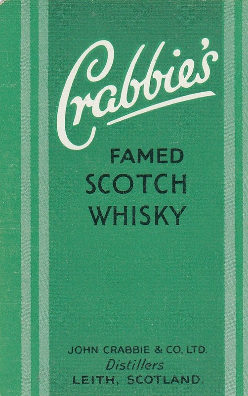 Crabbie's, Leith playing card