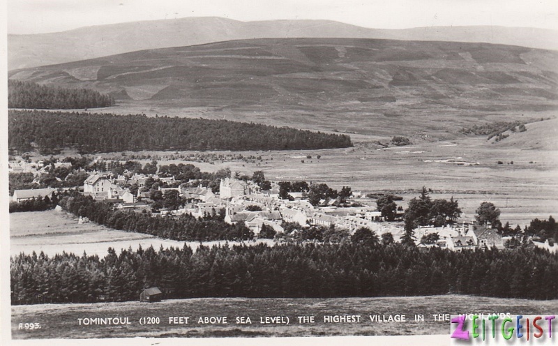 Tomintoul, highest village in the Highland