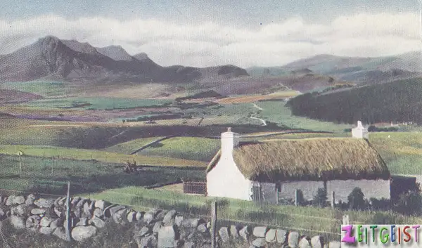 A highland homestead near Tongue Sutherland by Stuart...