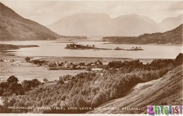 McDonalds Burial Isle, Glencoe and Loch Leven by Stuart...
