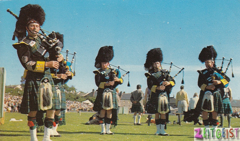 The Pipes at a Highland Gathering