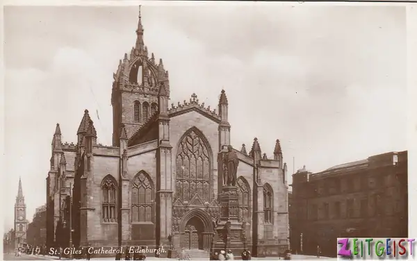 St Giles Cathedral (High Kirk) Edinburgh by Stuart...