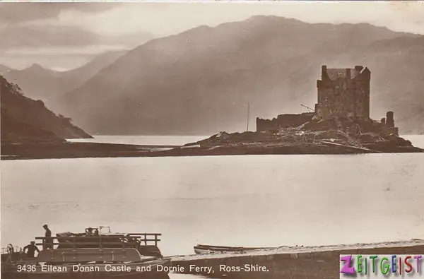 Eilean Donan Castle and Dornie Ferry by Stuart Alexander...