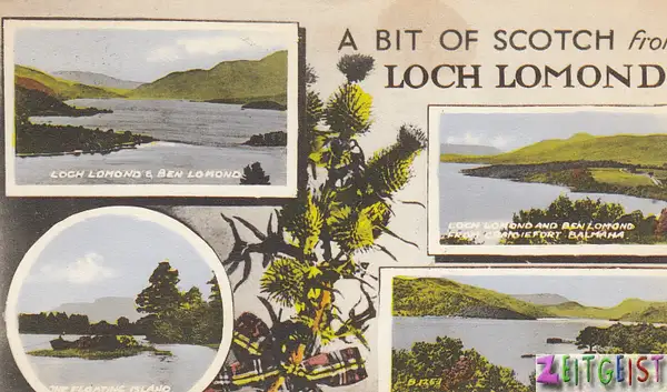 Loch Lomond multiview by Stuart Alexander Hamilton