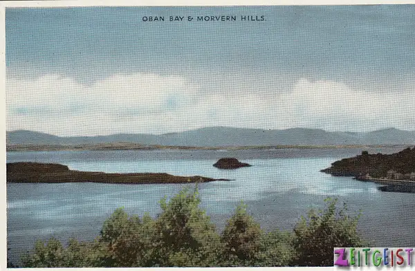 Oban Bay and Morvern Hills by Stuart Alexander Hamilton