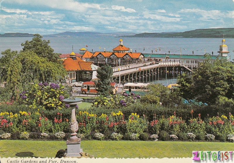 Castle Gardens and Pier, Dunoon