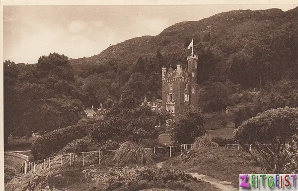 Glen Caladh Castle Kyles of Bute by Stuart Alexander...