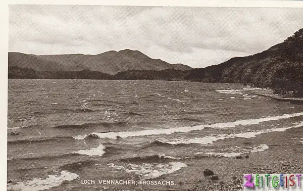 Loch Vennachar Trossachs by Stuart Alexander Hamilton