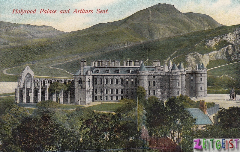 Holyrood Palace and Arthurs Seat Edinburgh