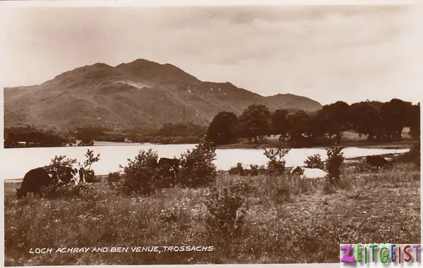 Loch Achray and Ben Venue Trossachs by Stuart Alexander...