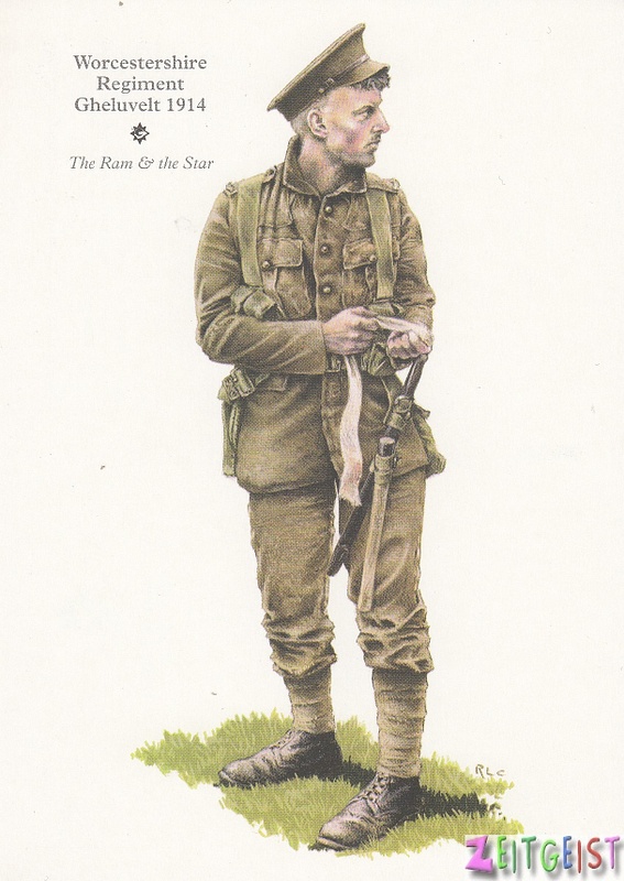 Worcestershire Regiment Gheluvet 1914