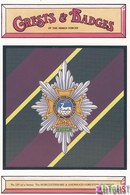Worcestershire & Sherwood Foresters Crest