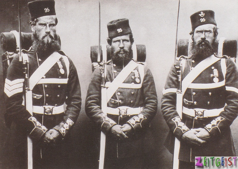 Crimea veterans of the 9th Derbyshire Regiment