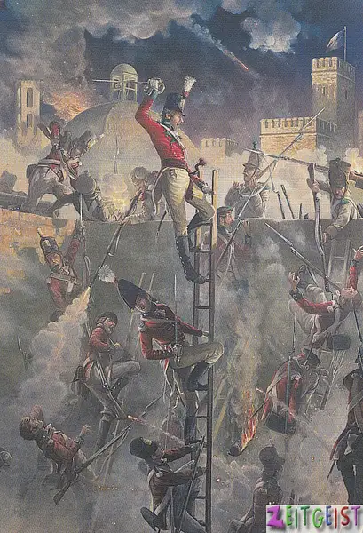 Siege of Badajoz 1812 by Stuart Alexander Hamilton