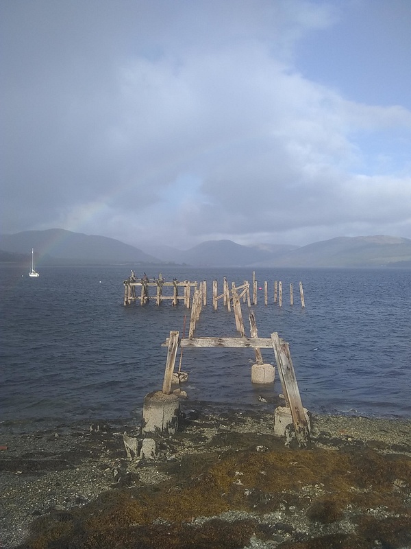 This auld pier could tell some tales