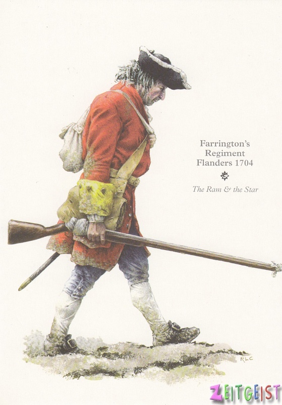 Farrington's Regiment Flanders 1704