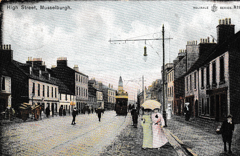 High Street, Musselburgh, East Lothian 1906