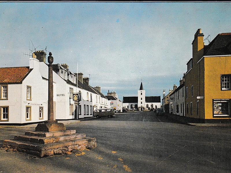 Main Street, Gifford from Mercat Cross, East Lothian