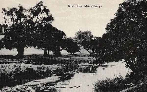 River Esk, Musselburgh, East Lothian by Stuart Alexander...